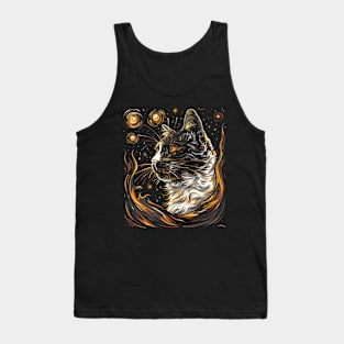 Catzilla Cat Strikes Back Tank Top